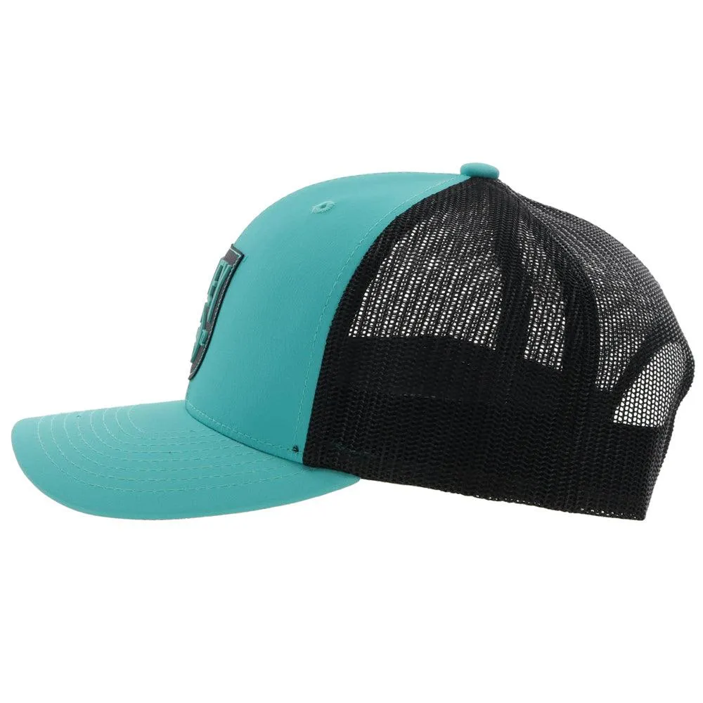 "Bronx" Turquoise/Black Hat