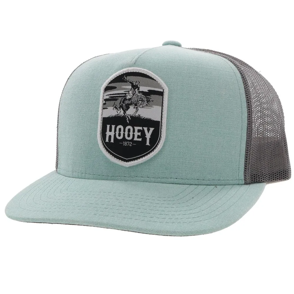 "Cheyenne" Teal/ Grey Hat