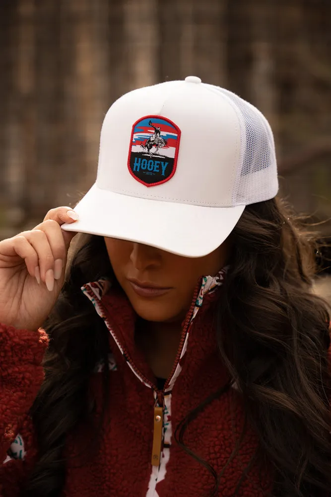 "Cheyenne" White Snapback Hat