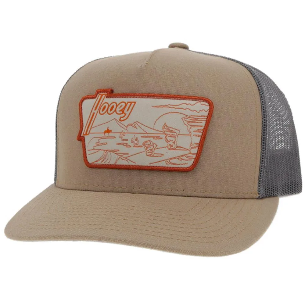 "Davis" Tan/Grey Hat