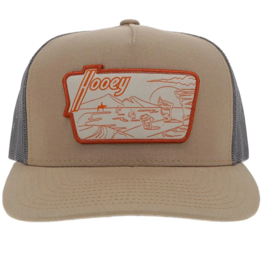 "Davis" Tan/Grey Hat