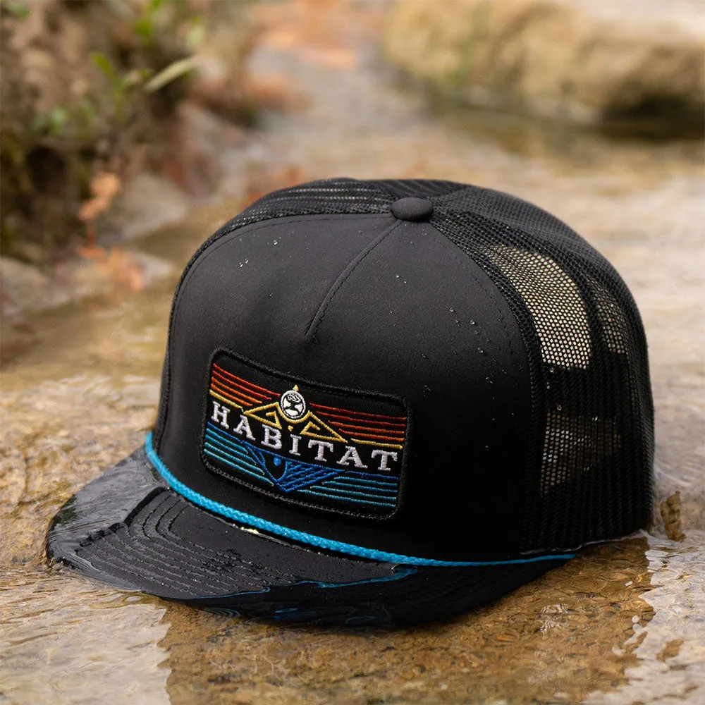 "Habitat" Black w/Serape Patch