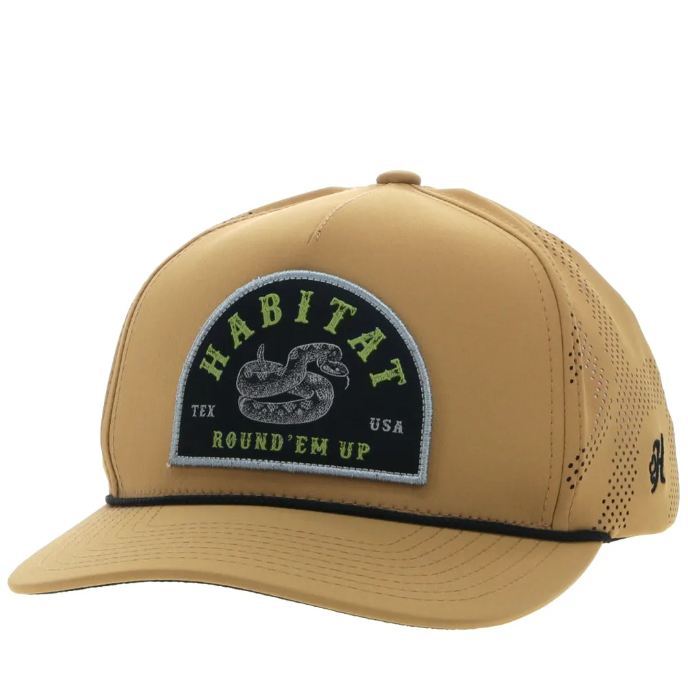 "Habitat" Tan Round Em Up Hat