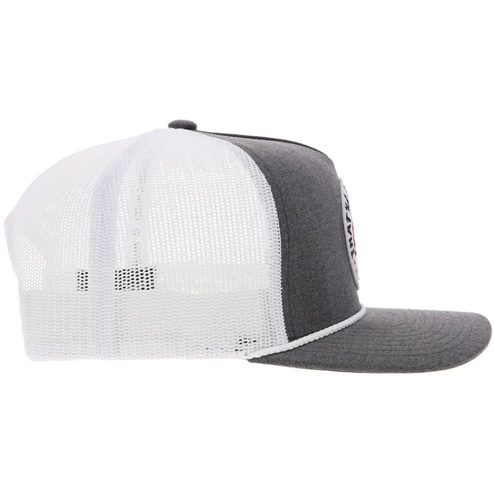 "John Wayne" Hat Grey/White