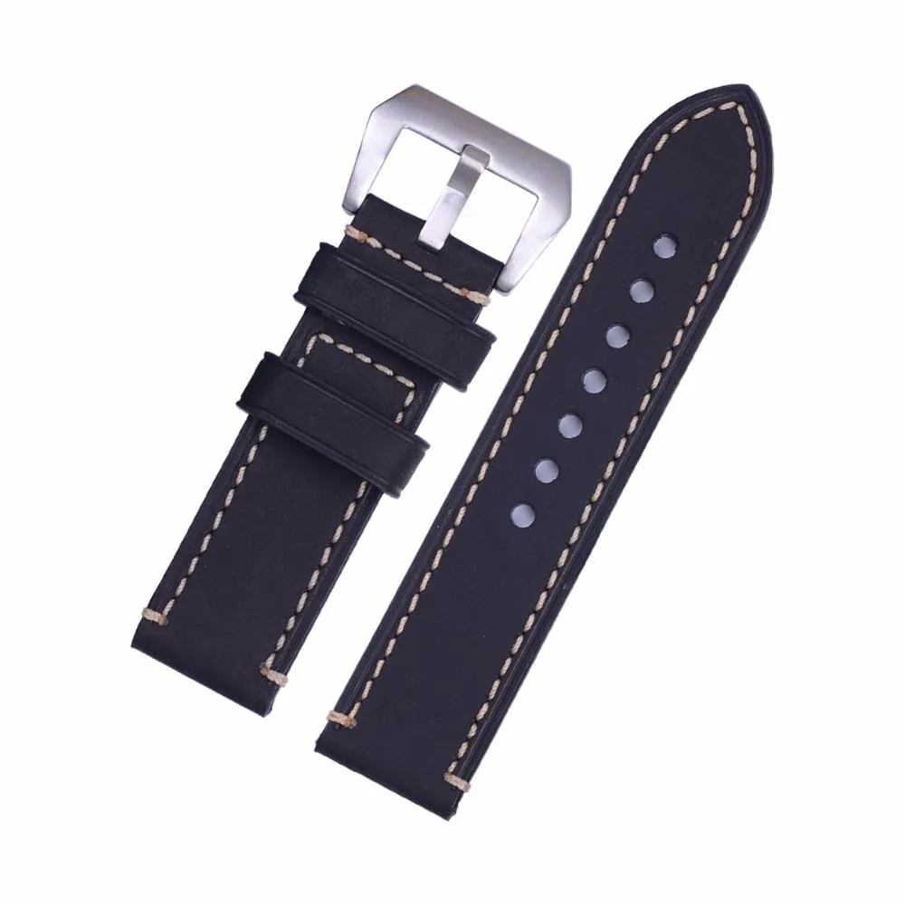 Retro Leather Straps Compatible with the Kogan Hybrid  Smart Watch