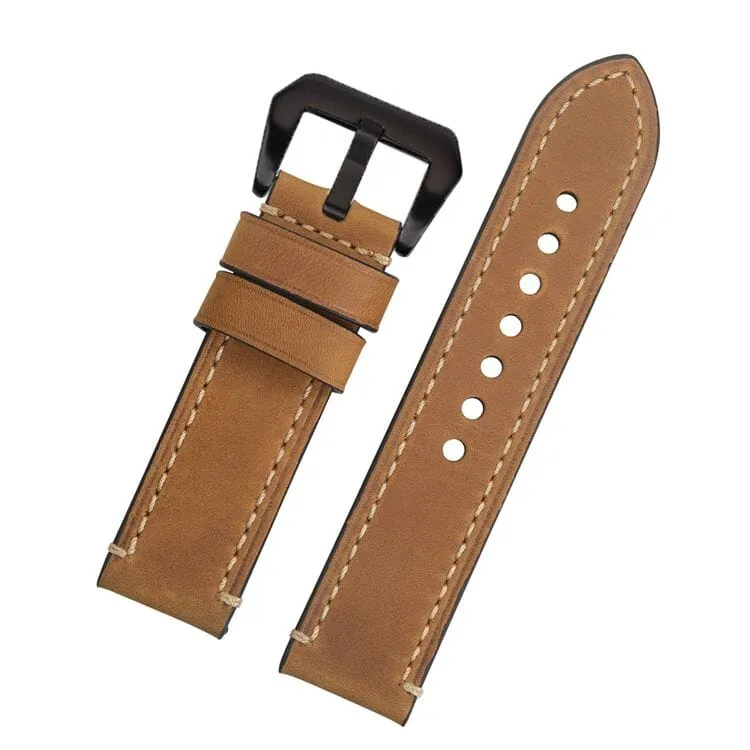 Retro Leather Straps Compatible with the Kogan Hybrid  Smart Watch