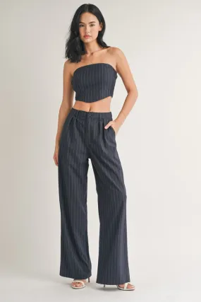 Robbie Pinstriped Pants