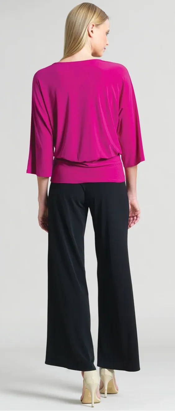 Side Tie 3/4 Length Sleeve Top