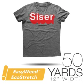 Siser EASYWEED ECOSTRETCH Heat Transfer Vinyl - 12" x 50 Yards