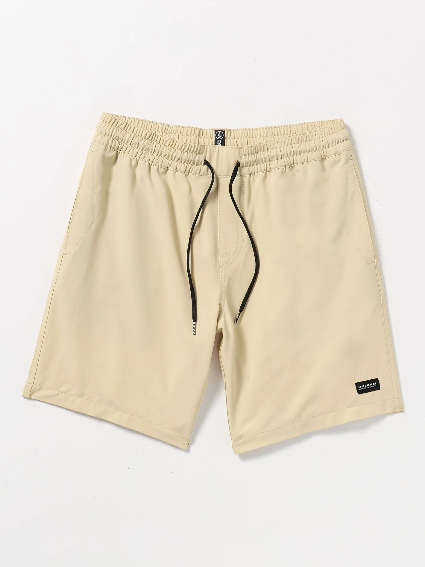 Stones Hybrid Elastic Waist Short 18" - Sand