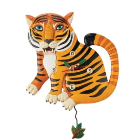 Stripes The Tiger Clock