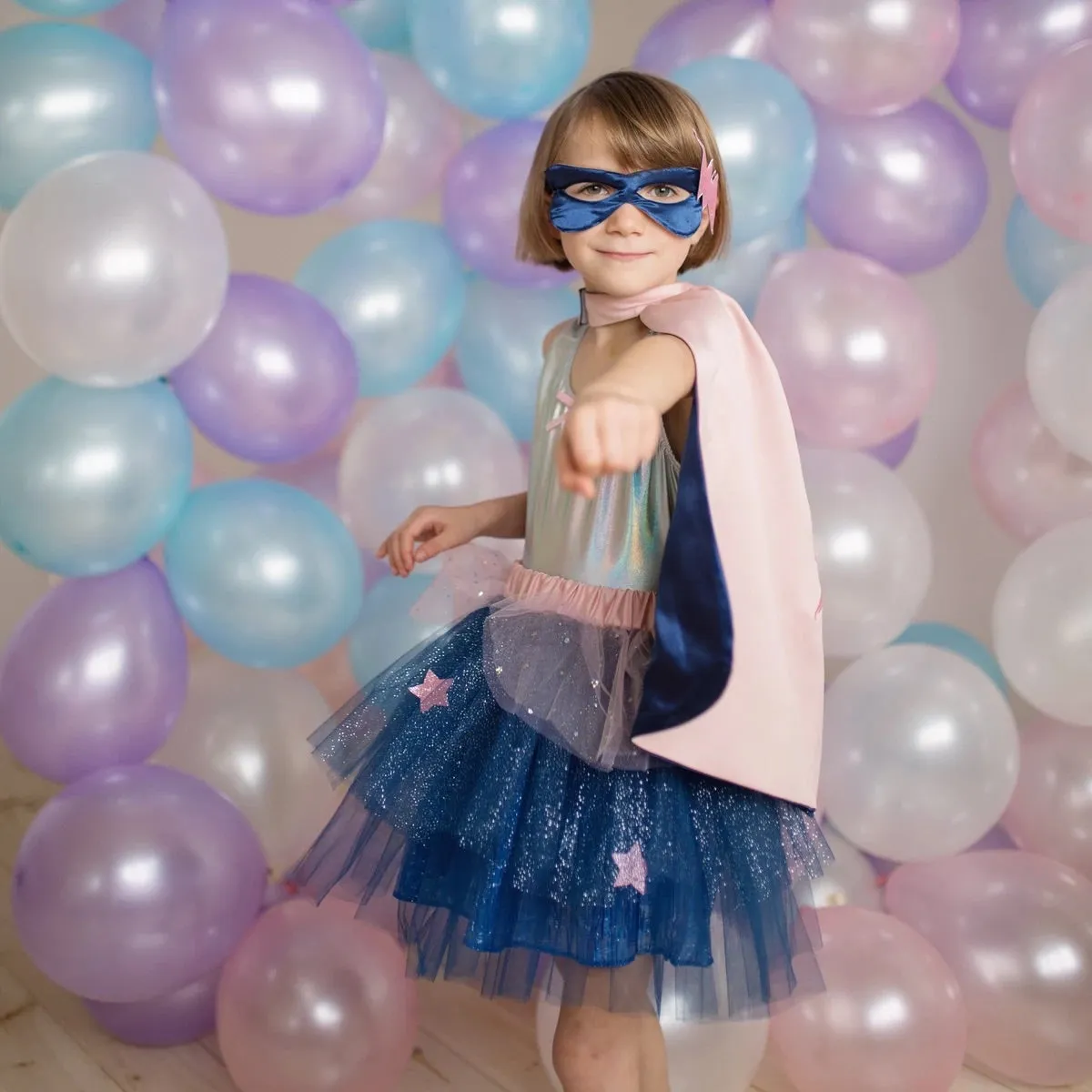 SUPER DUPER TUTU SKIRT, CAPE & MASK