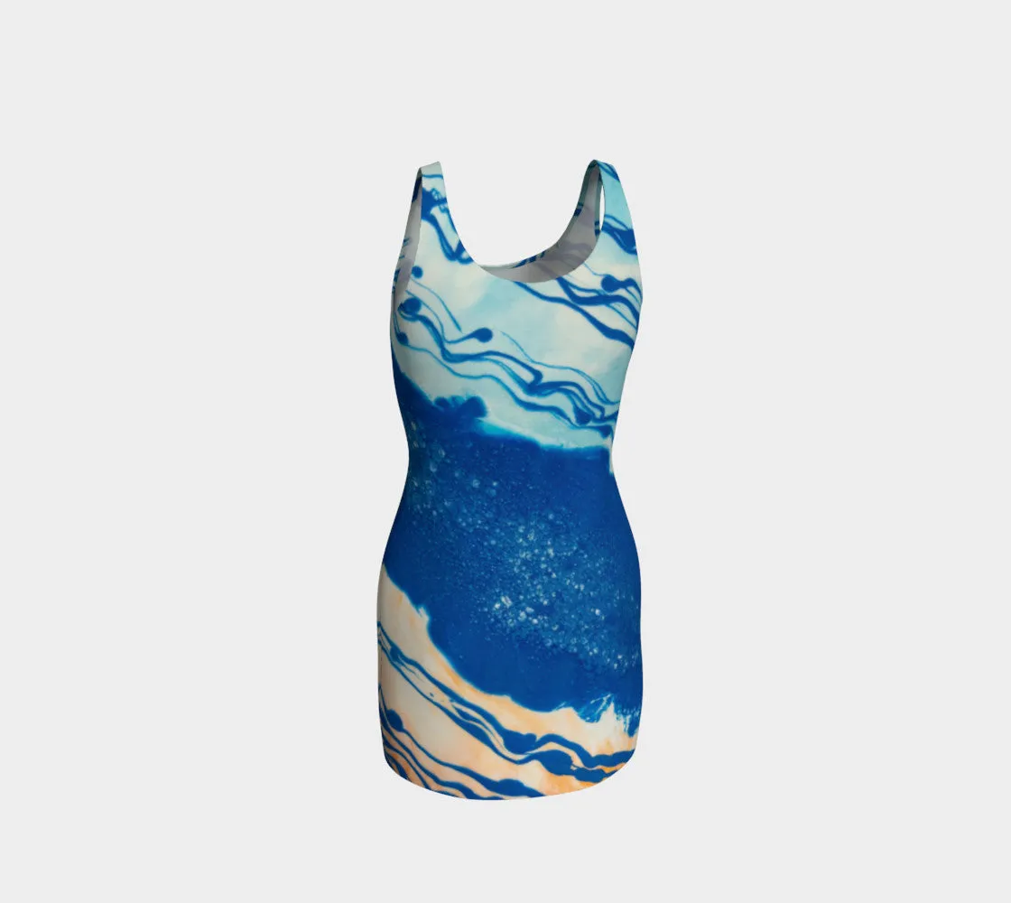 Surfing Style Fitted Dress