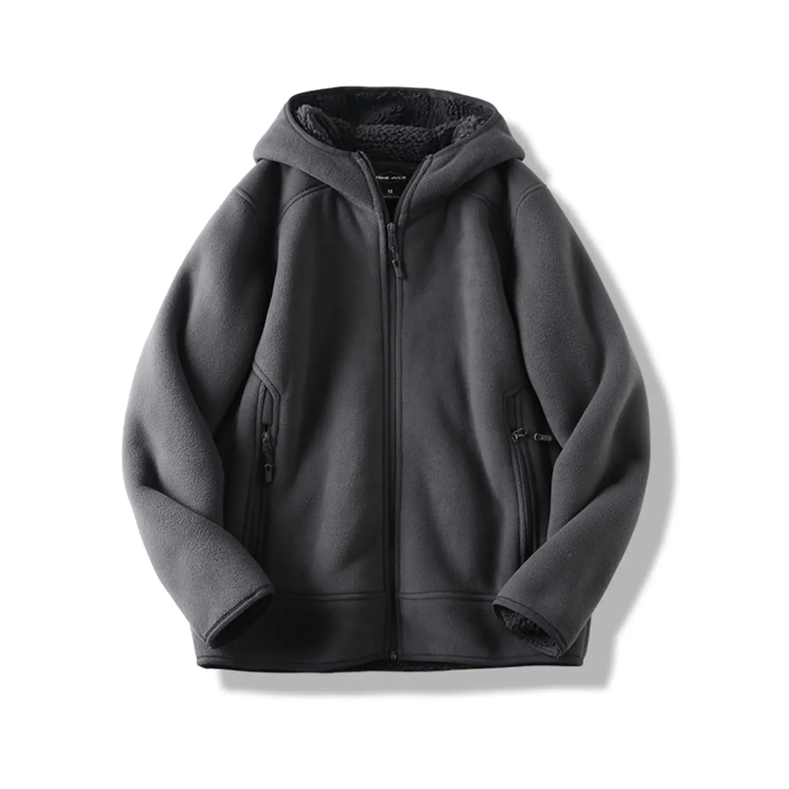 THERMAL HOODED FLEECE JACKET