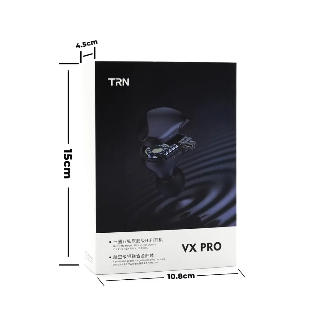 TRN VX Pro 9 Drivers Flagship Hybrid In-Ear Monitor