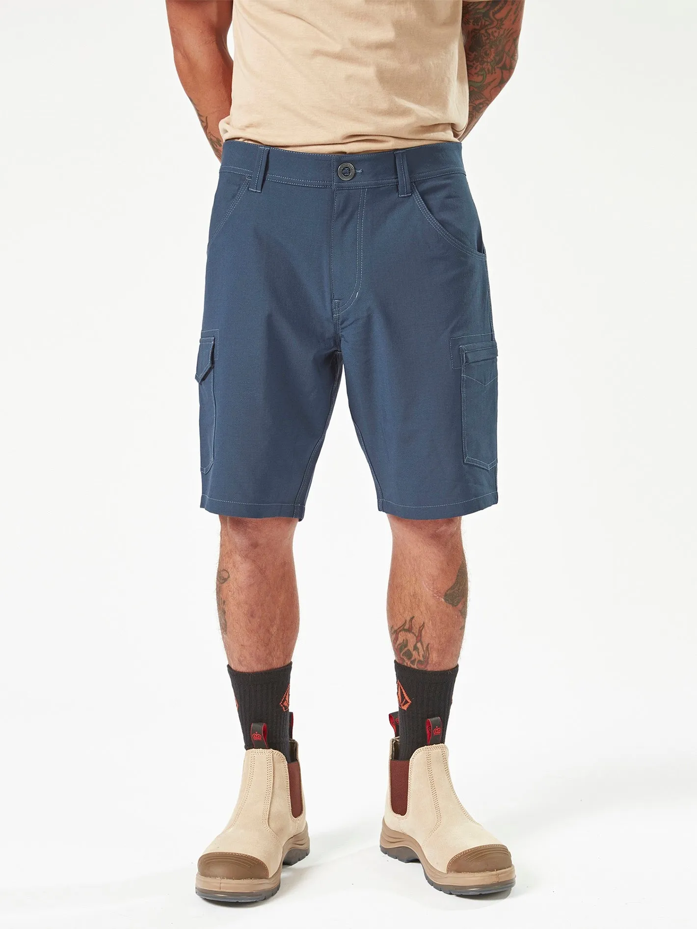 Volcom Workwear Slab Hybrid Shorts - Navy