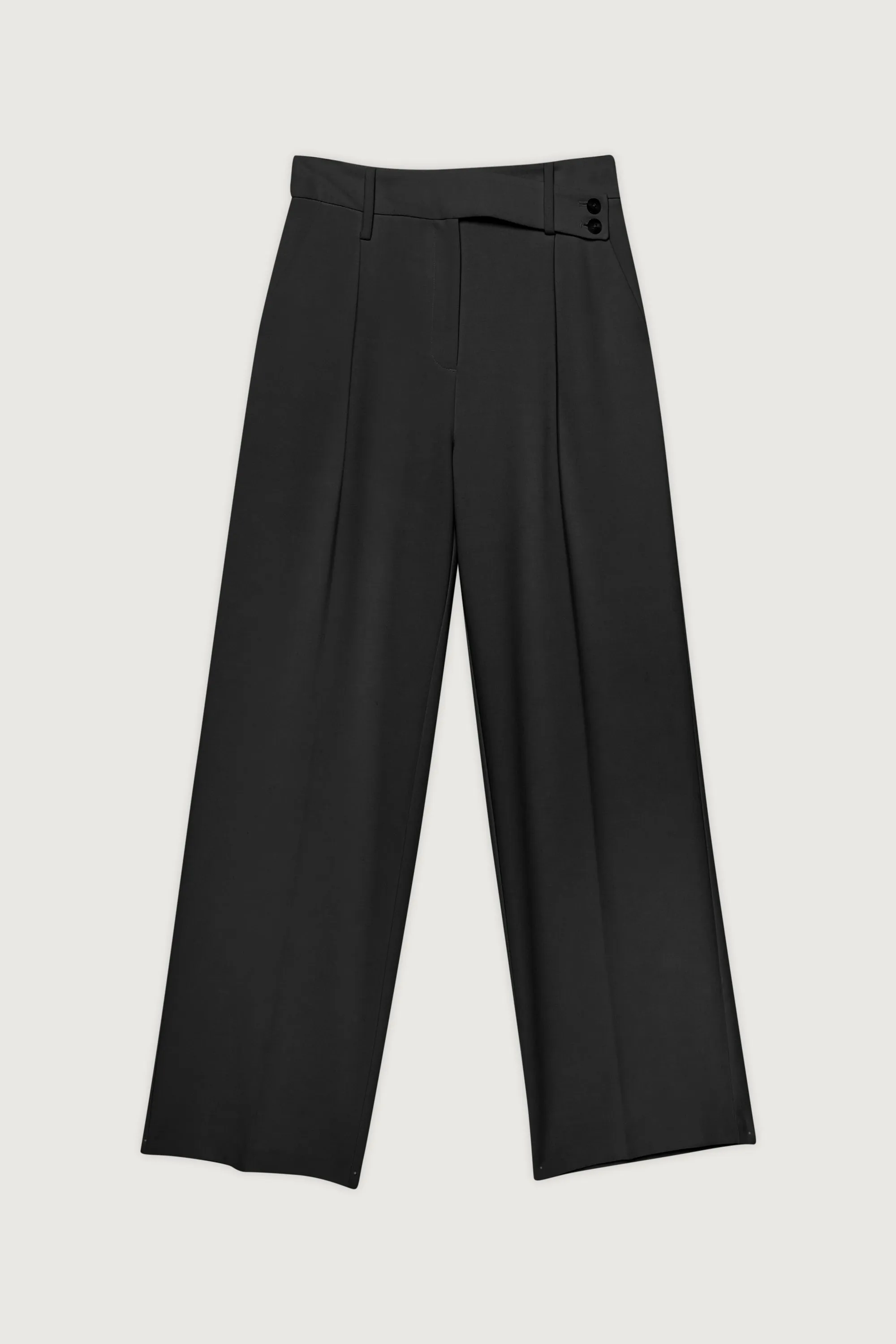 WIDE LEG CROSSOVER PANT