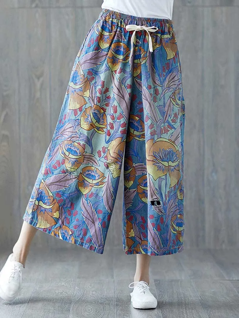 You Make Me So Happy Elastic Waist Wide Leg Pant