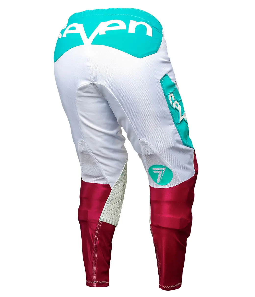 Zero Flite Pant - Maroon/Aqua Lite