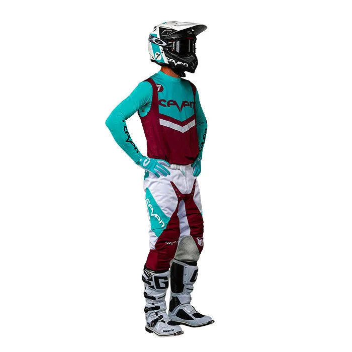 Zero Flite Pant - Maroon/Aqua Lite