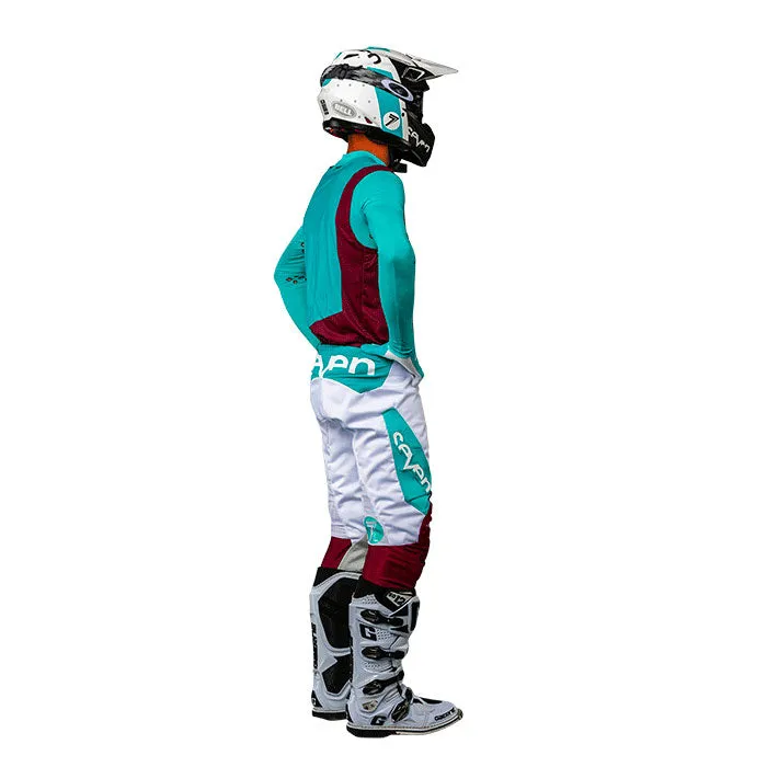 Zero Flite Pant - Maroon/Aqua Lite