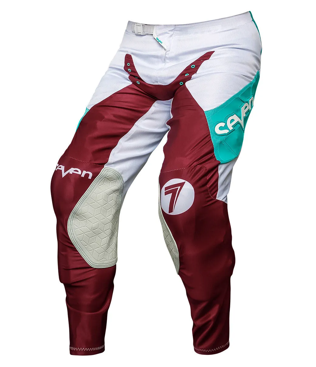 Zero Flite Pant - Maroon/Aqua Lite