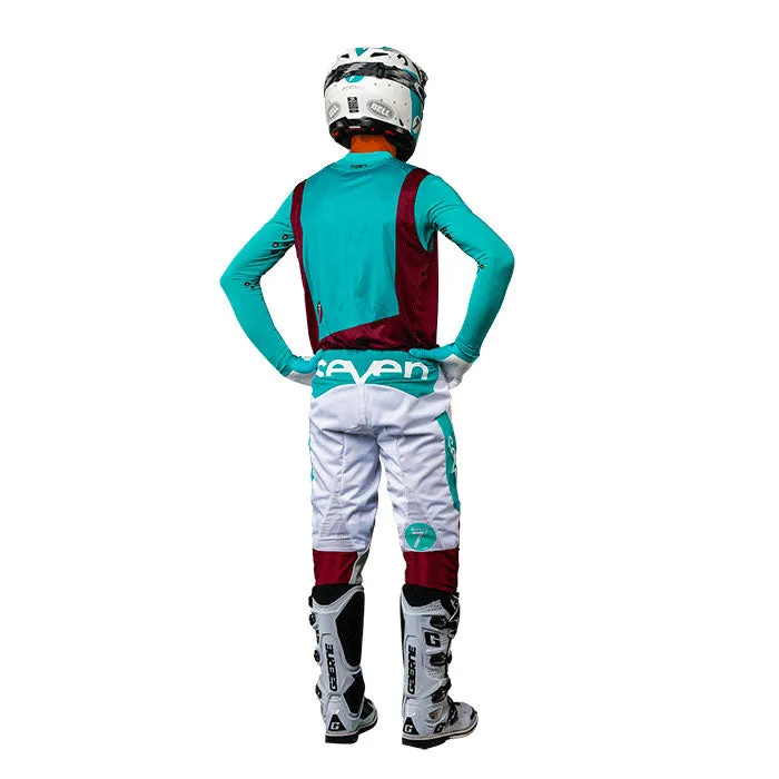 Zero Flite Pant - Maroon/Aqua Lite