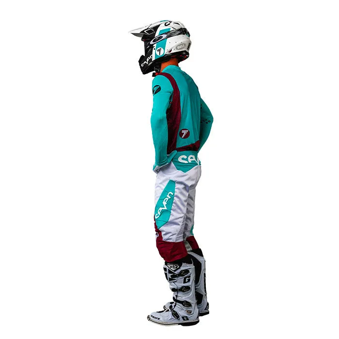 Zero Flite Pant - Maroon/Aqua Lite