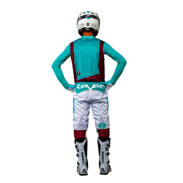 Zero Flite Pant - Maroon/Aqua Lite